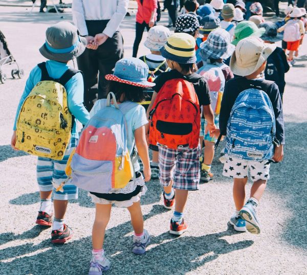 Kids at school