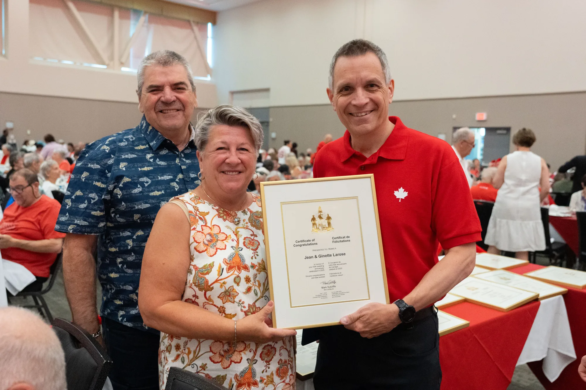 2025 07 01 Mayors Annual Canada Day Celebration for Seniors 65