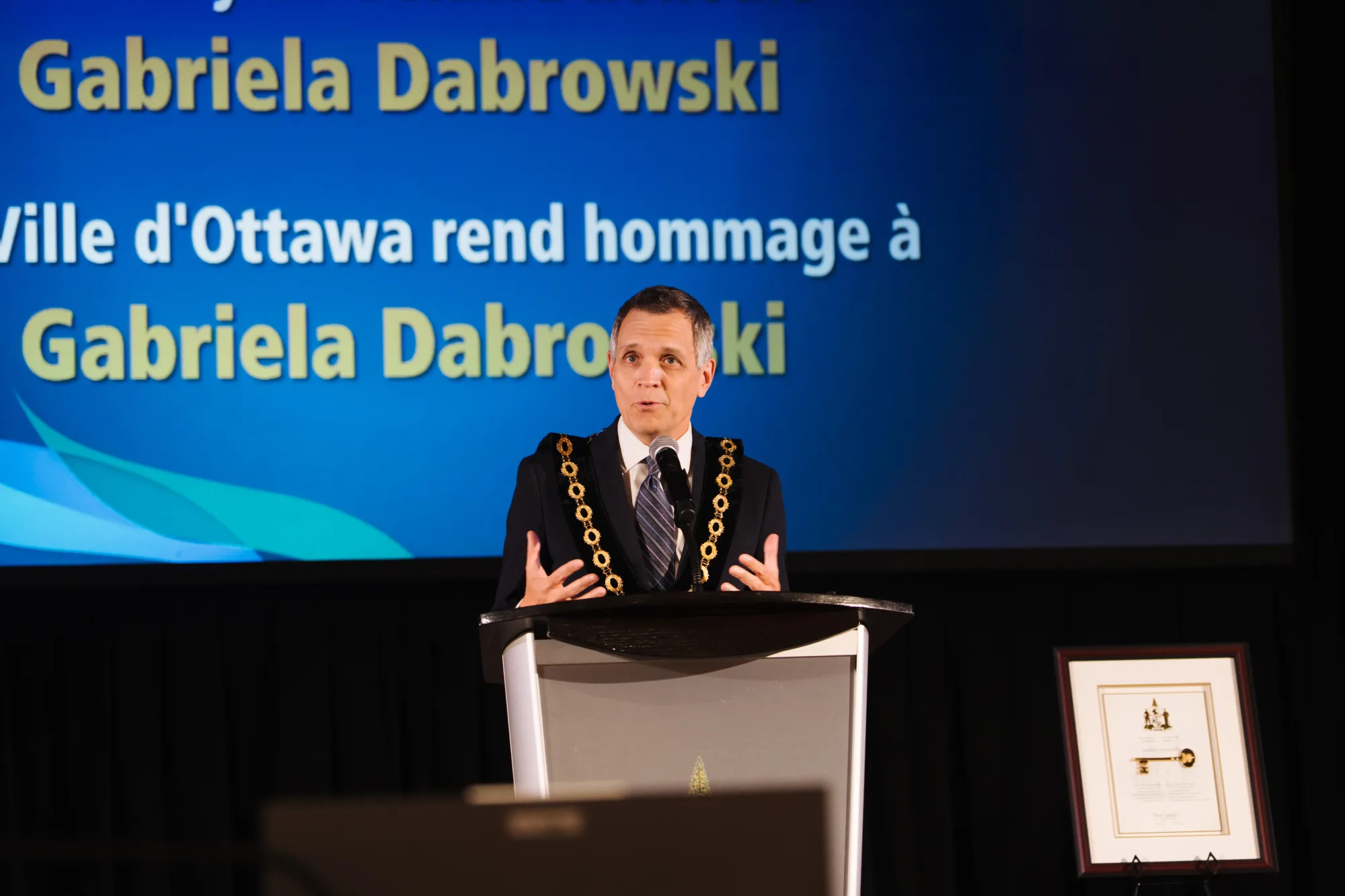 2025 07 24 Key to the City Gaby Dabrowski Ceremony 77